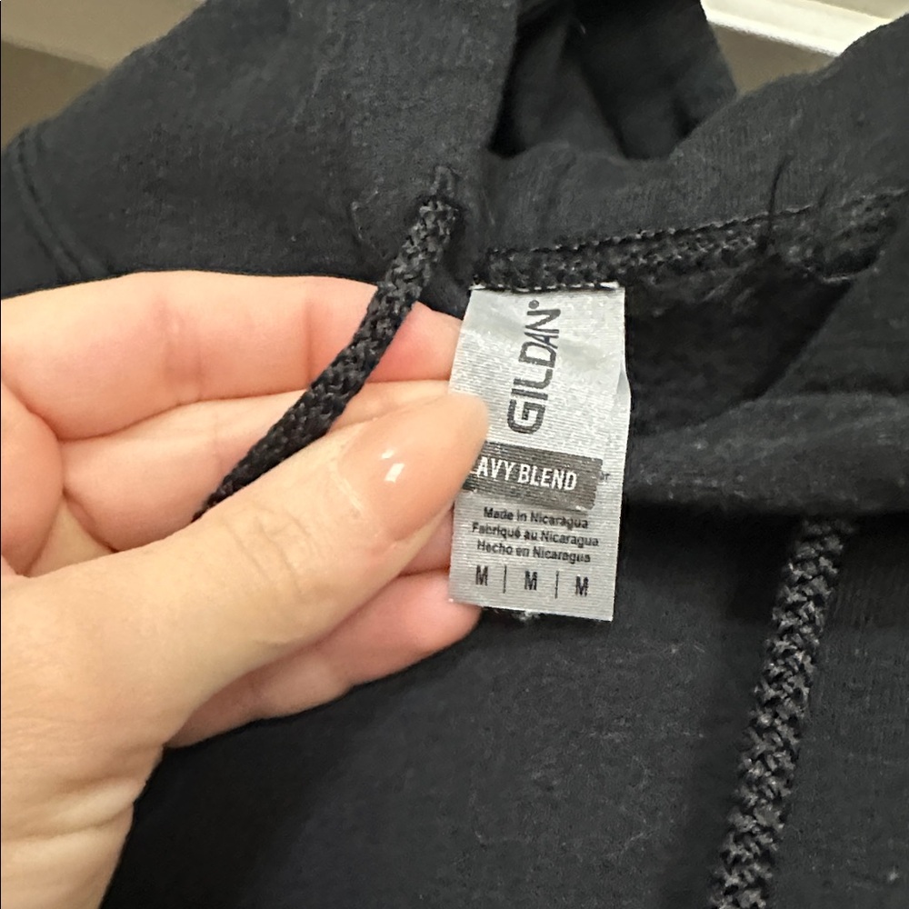 F45 Black Hoodie with White Logo - Picture 3 of 3